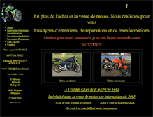 Tablet Screenshot of motor-bike.be
